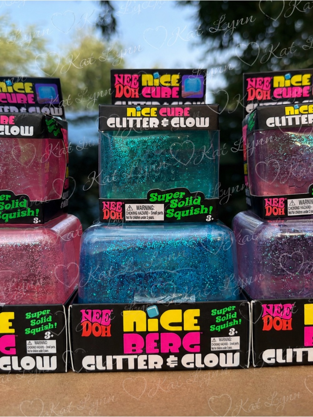 Needoh Glitter & Glow Complete Set